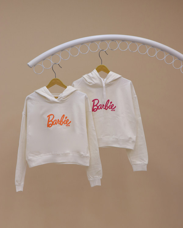 هودی کراپ Barbie - Image 1