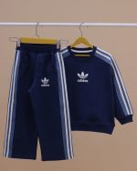 بلوز شلوار آستین رگلان  adidas jeans - Image 6