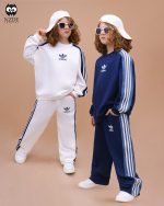 بلوز شلوار آستین رگلان  adidas jeans