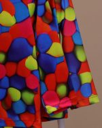 بلوز شلوار مخمل نانو 5 بعدی هندسی Family - Image 6