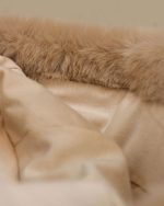 کت خز کلاه دار - Image 4