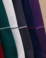 سویشرت کراپ و شلوار بگ Girls - Image 29