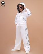 سویشرت کراپ و شلوار بگ Girls