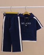 تیشرت شلوار کلاه دار MILANO - Image 2