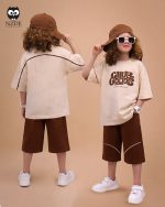 تیشرت شلوارک مغزی دوزی cllub goods