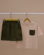 تیشرت شلوارک بگ استایل Pocket One - تصویر 9