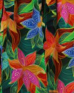 شلوار ست مادر دختری سه بعدی گل کیهانی - تصویر 2