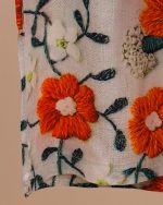 شلوار ست مادر دختری گل کاموایی - تصویر 9