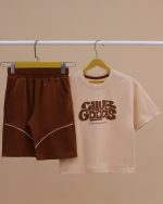 تیشرت شلوارک مغزی دوزی cllub goods - تصویر 2